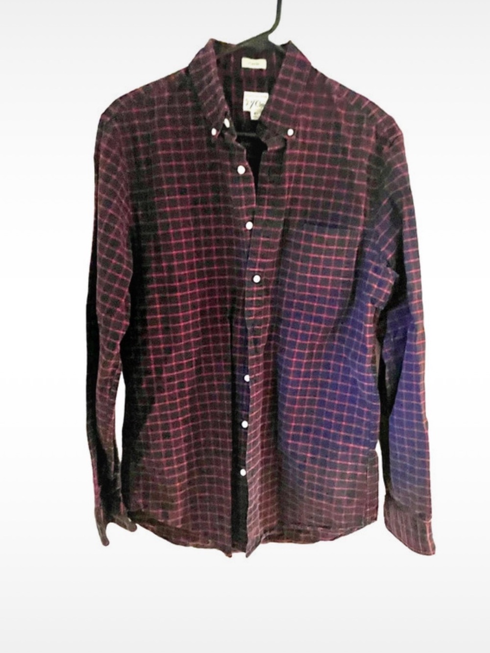 J.Crew Men's Button-Down Plaid Shirt